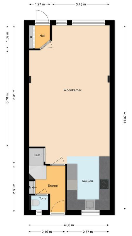 Leemkuylen 34 Floorplan Blur 0