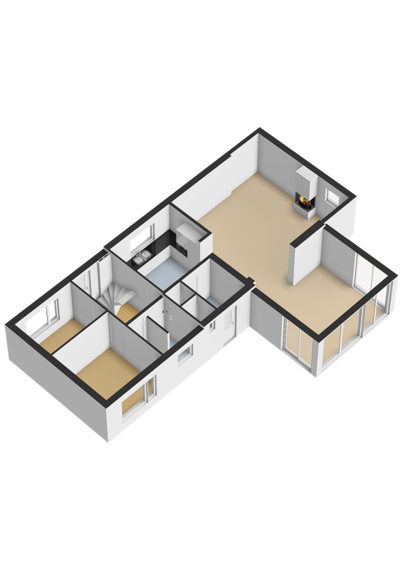 Liesstraat 104 Floorplan Blur 2