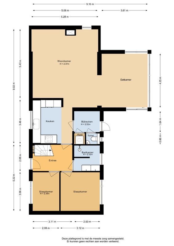 Liesstraat 104 Floorplan Blur 1
