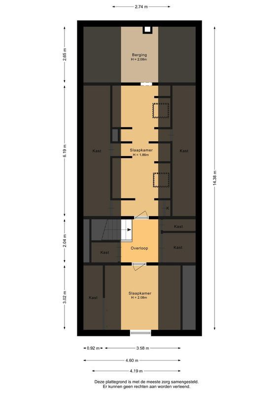 Liesstraat 104 Floorplan Blur 3