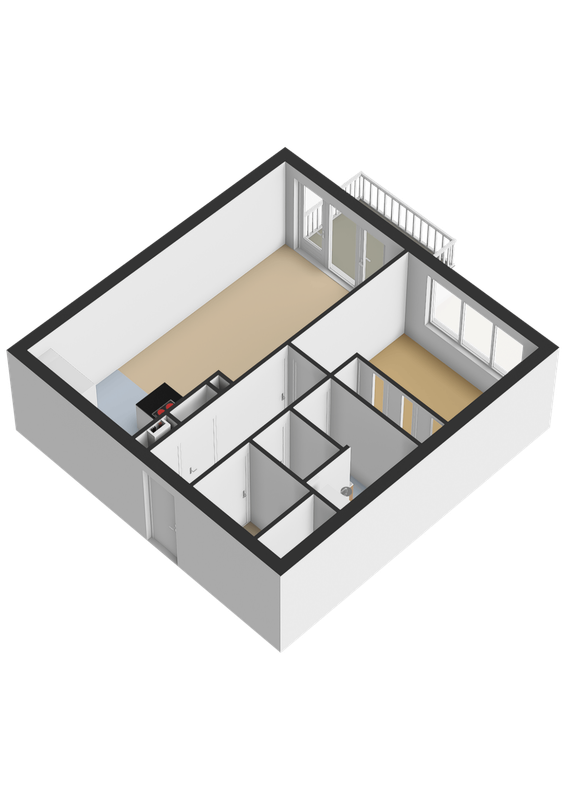 Akkerstraat 177 Floorplan Blur 1