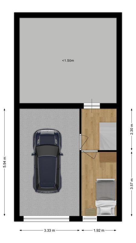 Mr. J.H. de Pontplein 27 Floorplan Blur 3