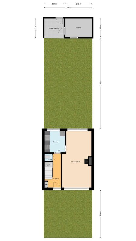 Baroniestraat 23 Floorplan Blur 2