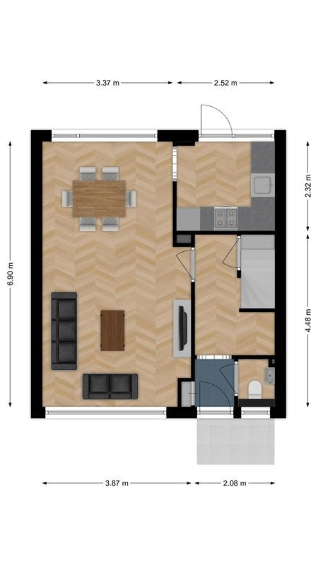 Mahlerstraat 25 Floorplan Blur 0