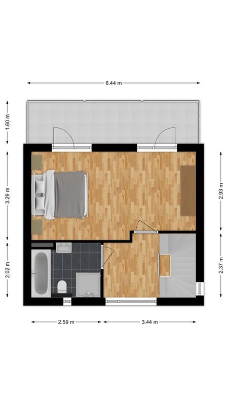 Rentmeesterhof 18 Floorplan Blur 2