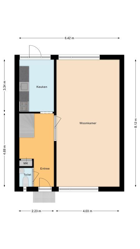 van Bleiswijkhof 3 Floorplan Blur 0