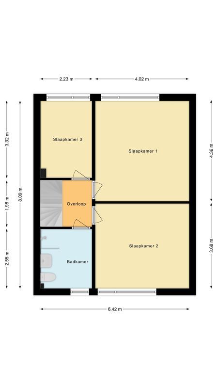 van Bleiswijkhof 3 Floorplan Blur 1