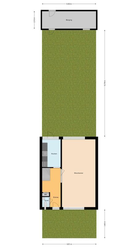 van Bleiswijkhof 3 Floorplan Blur 2
