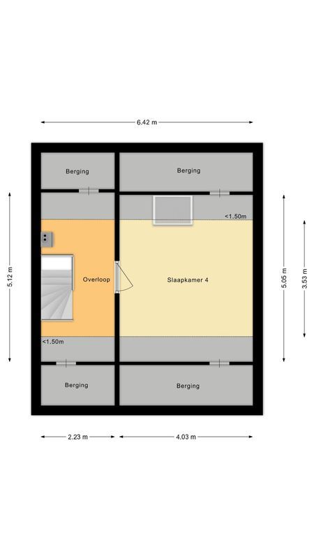 van Bleiswijkhof 3 Floorplan Blur 3