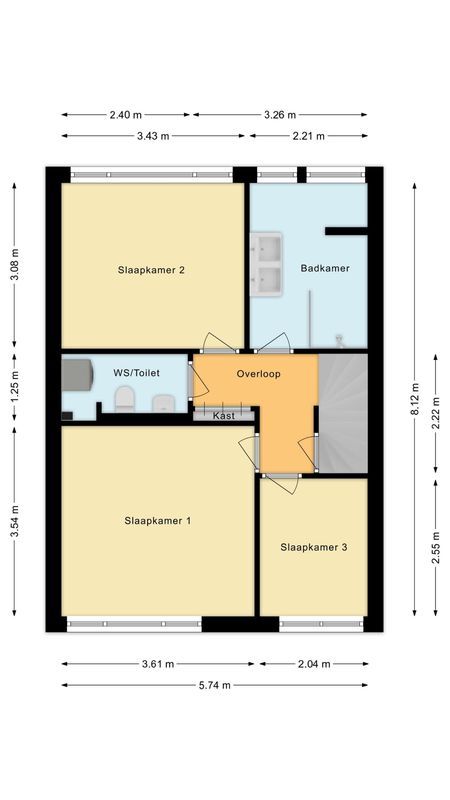 de Leuren 6 Floorplan Blur 1