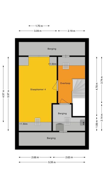 Schoolsticht 50 Floorplan Blur 2