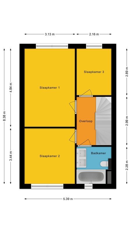 Schoolsticht 50 Floorplan Blur 1