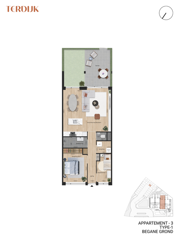 TERDIJK Breda - Appartement (Bouwnr. 3) Photo Blur 7