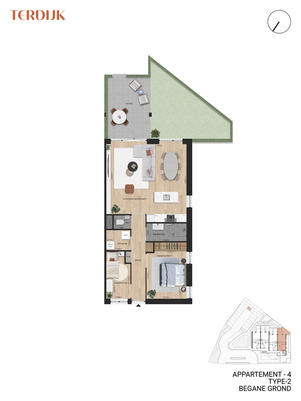 TERDIJK Breda - Appartement (Bouwnr. 4) Photo Blur 5