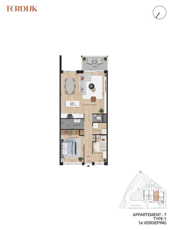 TERDIJK Breda - Appartement (Bouwnr. 7) Photo Blur 6