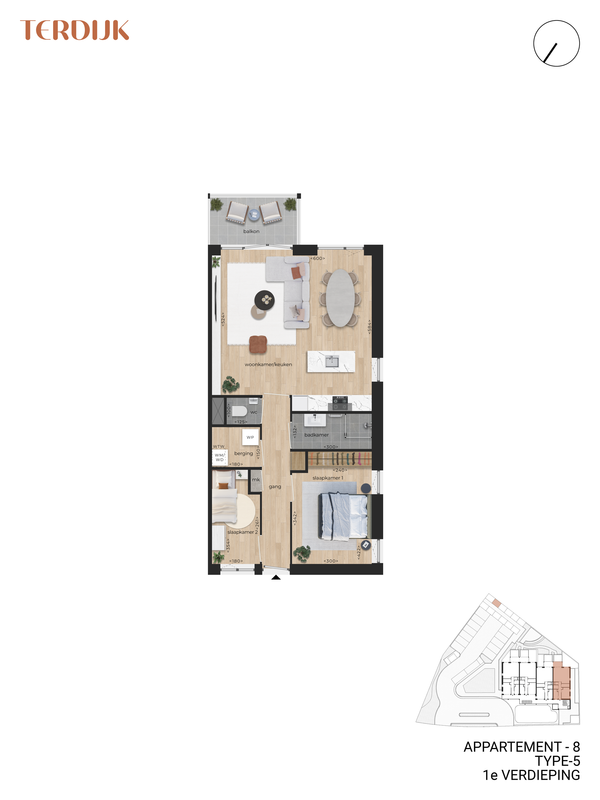 TERDIJK Breda - Appartement (Bouwnr. 8) Photo Blur 5