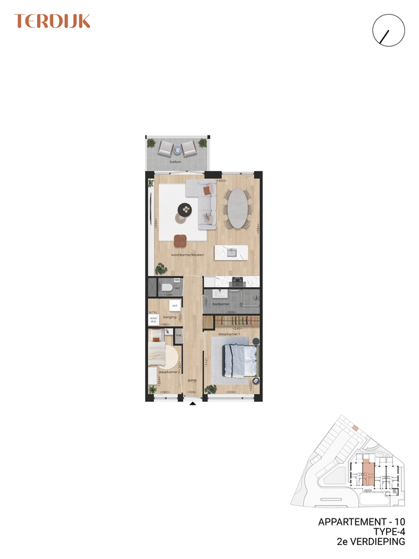 TERDIJK Breda - Appartement (Bouwnr. 10) Photo Blur 6