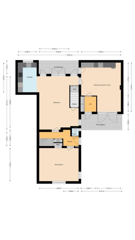 Oranjestraat 39 Floorplan Blur 0