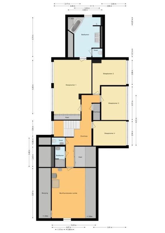 Haagdoorn 11 Floorplan Blur 1