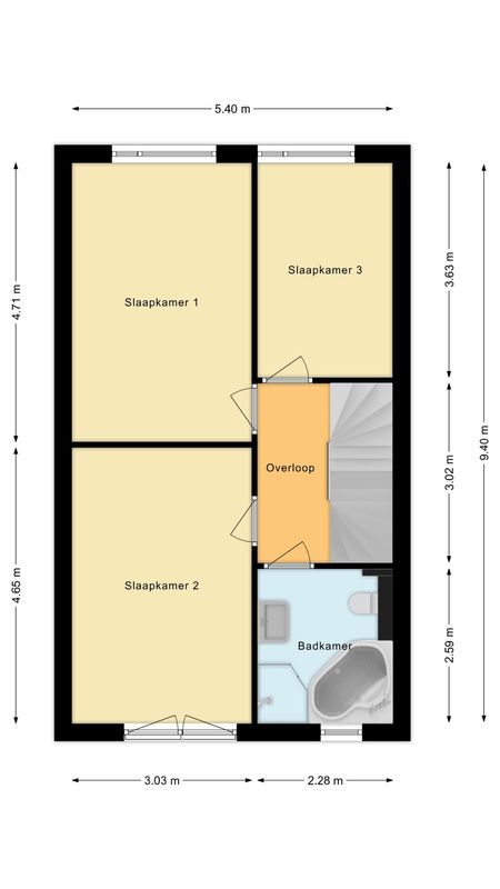 Constance Gerlingsstraat 57 Floorplan Blur 1