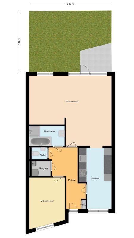 het Hooghuis 6 Floorplan Blur 3