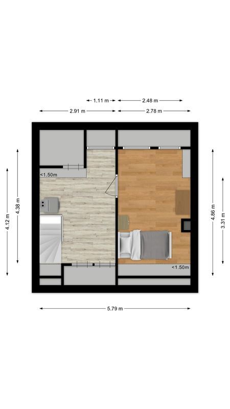 Perosistraat 34 Floorplan Blur 3