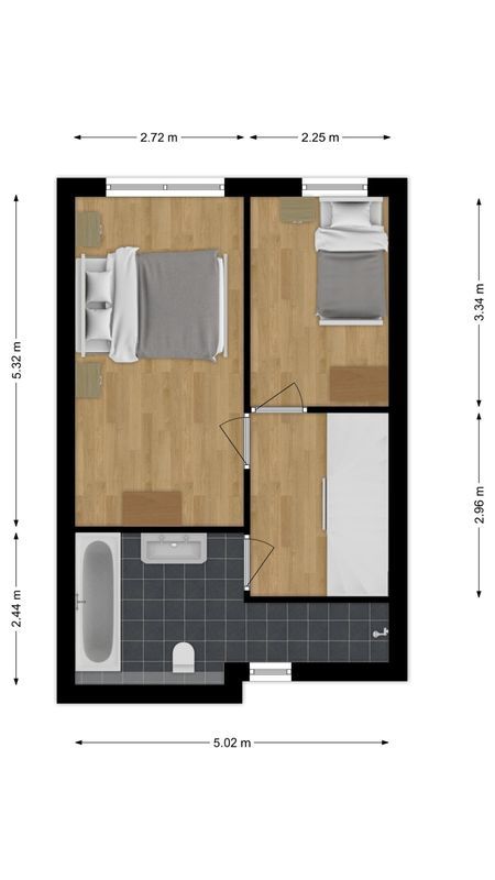 Vlodropstraat 26 Floorplan Blur 1