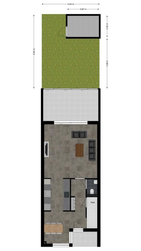 Vlodropstraat 26 Floorplan Blur 2