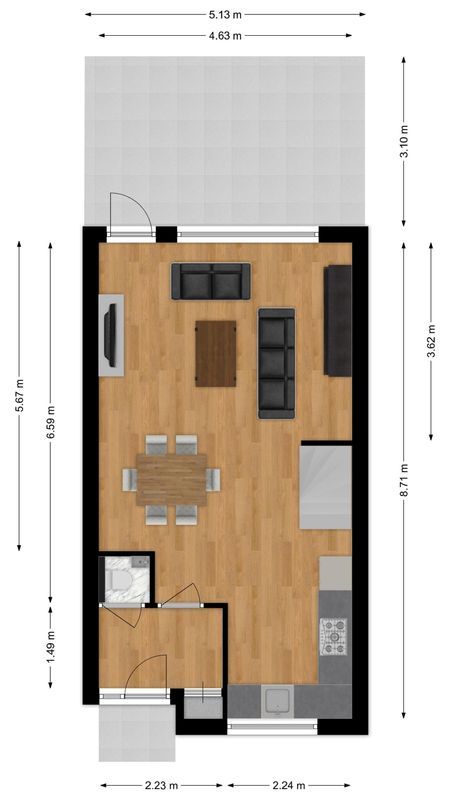 Veliusstraat 7 Floorplan Blur 0