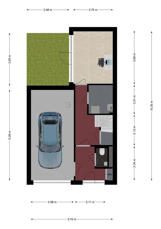 Ringbaan-Noord 114 Floorplan Blur 2