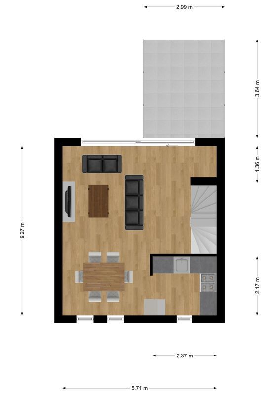 Ringbaan-Noord 114 Floorplan Blur 1