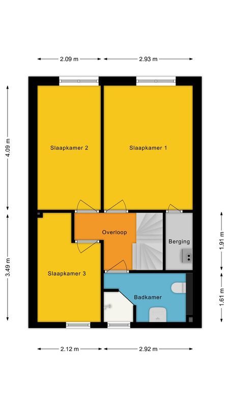 Gruttohof 15 Floorplan Blur 2