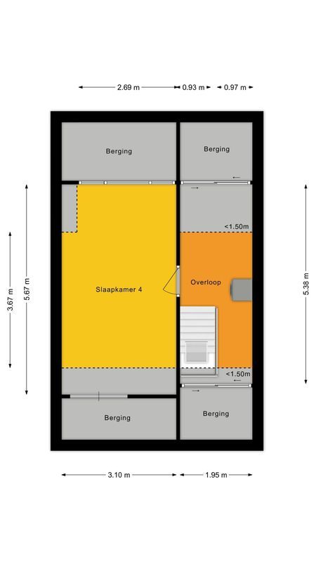 Gruttohof 15 Floorplan Blur 3