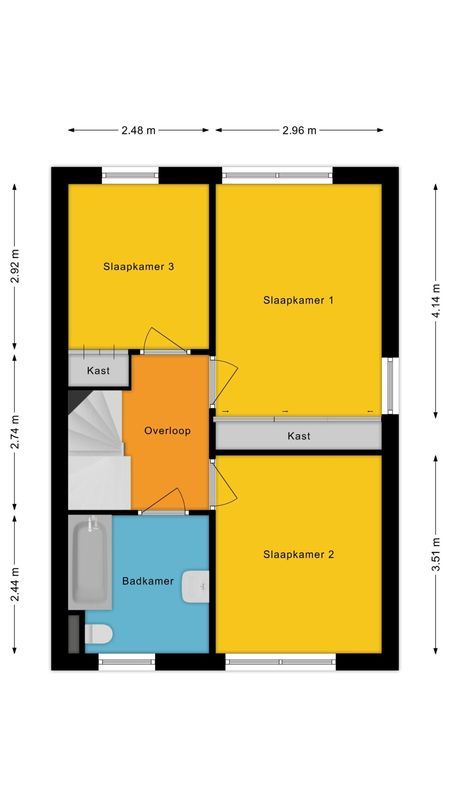 Rooseveltstraat 11 Floorplan Blur 2