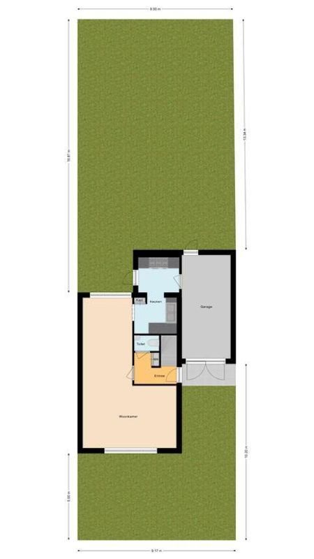 Garonnelaan 12 Floorplan Blur 2