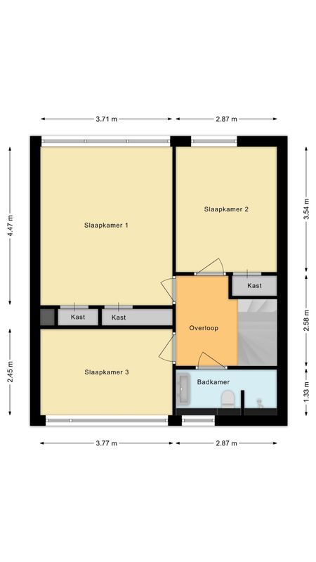 't Geluk 15 Floorplan Blur 1