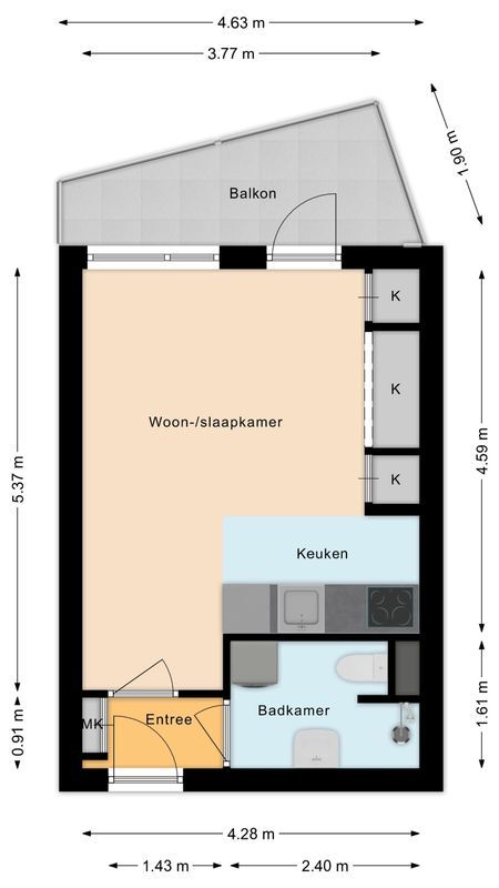 Raamveld 145 Floorplan Blur 0