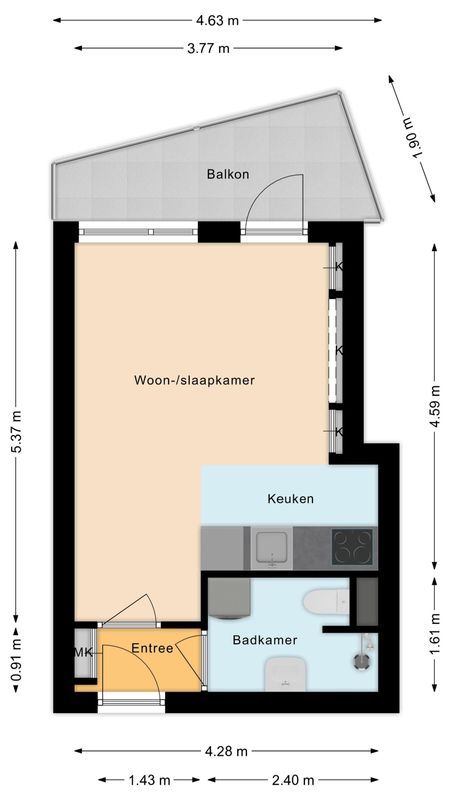 Raamveld 145 Floorplan Blur 0