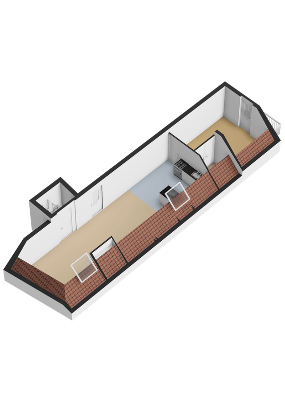 Ginnekenweg 129 - C Floorplan Blur 1