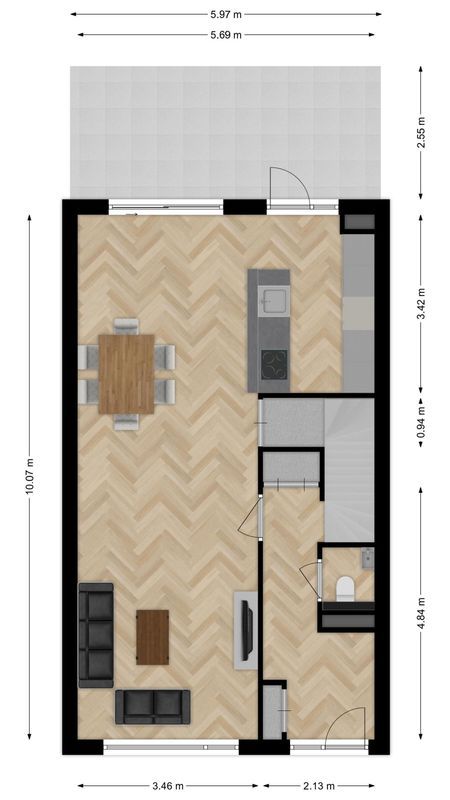 Reinier Claeszenstraat 22 Floorplan Blur 1