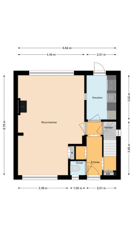 Meester Schrauwenstraat 7 Floorplan Blur 0