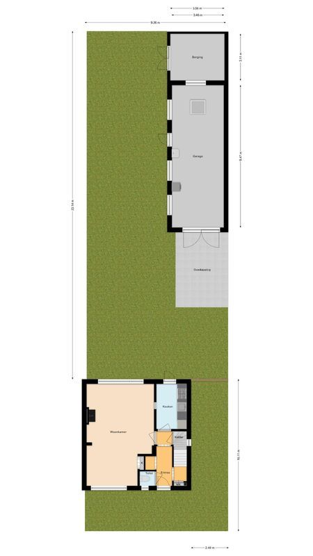 Meester Schrauwenstraat 7 Floorplan Blur 3