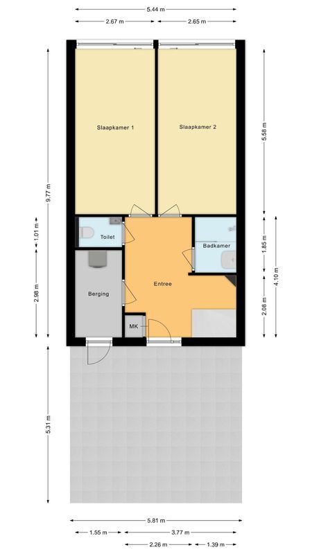 Witte de Withstraat 21 Floorplan Blur 0