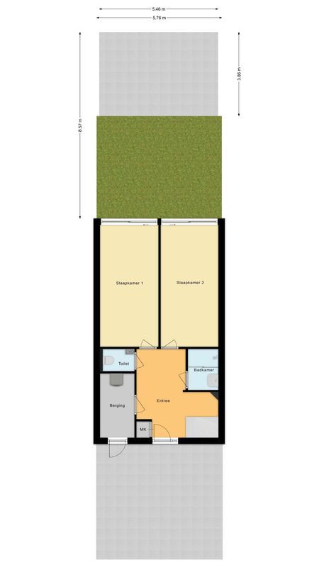 Witte de Withstraat 21 Floorplan Blur 3