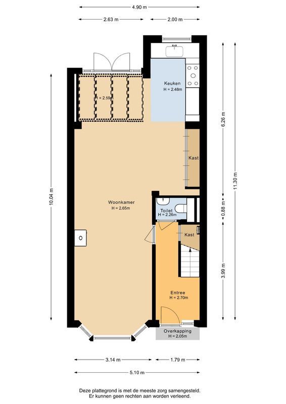 Zeisstraat 34 Floorplan Blur 1
