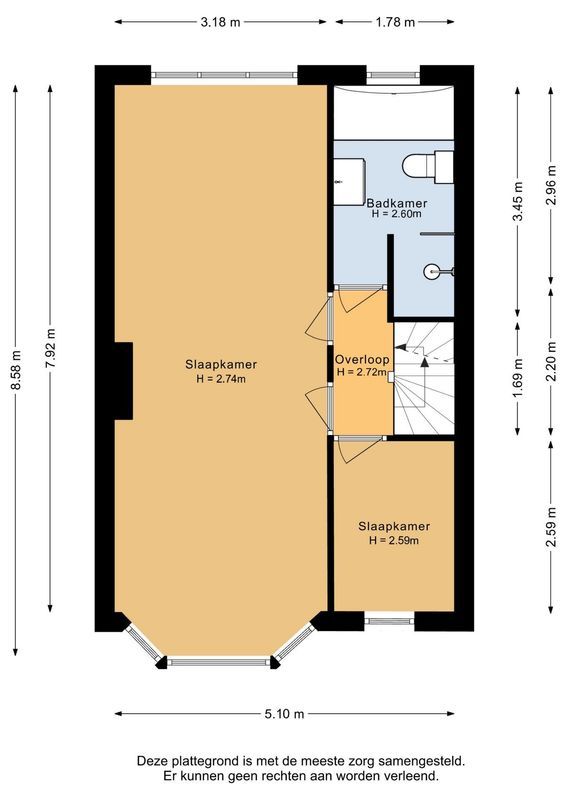 Zeisstraat 34 Floorplan Blur 3
