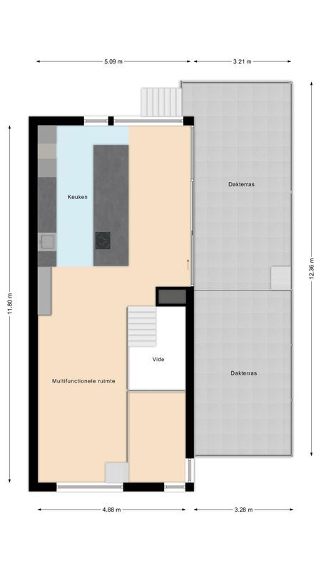 Marga Klompélaan 33 Floorplan Blur 1