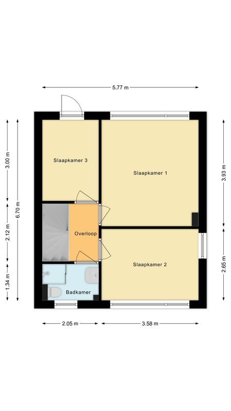 Middenweg 2 Floorplan Blur 1