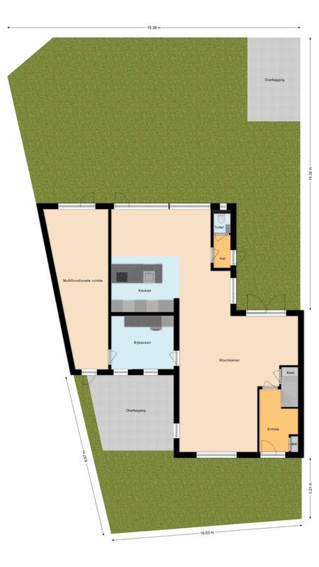 van Wassenbergstraat 8 Floorplan Blur 3