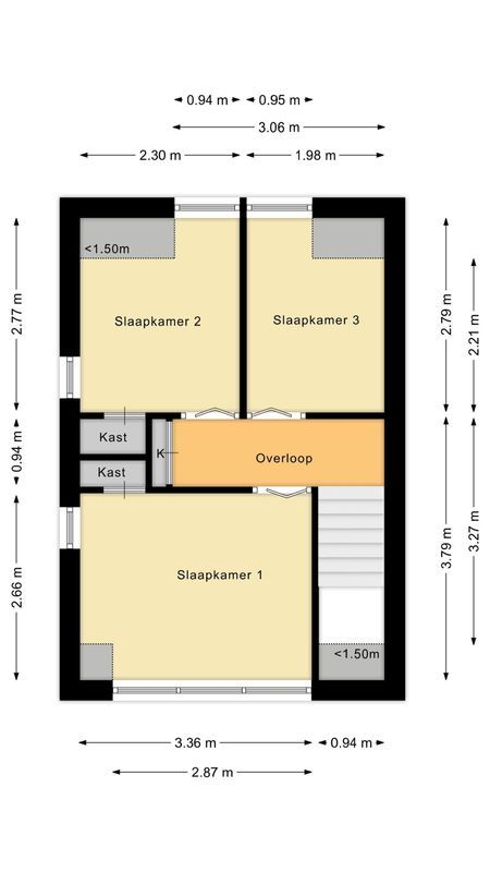 Pastoor Gillisstraat 77 Floorplan Blur 2